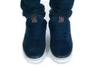 Almond "Estate" Summer 2013 Shoes - Navy