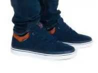 Almond "Estate" Summer 2013 Shoes - Navy