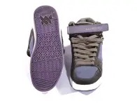 Almond "Magnus" Shoes purple/grey