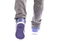 Almond "Magnus" Shoes purple/grey