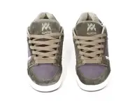 Almond "Metric" Shoes purple/grey