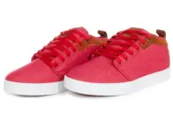 Almond "Riviera Mid" Shoes  - Red