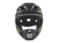 Alpina "Rupi" Fullface Helm - Black Camo Orange Matt (Kids)