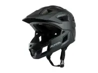 Alpina "Rupi" Fullface Helm - Black Matt (Kids)