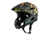 Alpina "Rupi" Fullface Helm - Fading Neon Matt (Kids)