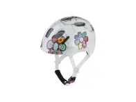 Alpina "Ximo 2 Flash" MTB Helm - White Flower Gloss (Kids)
