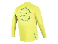Alpinestars "A-Dura Air Long Sleeve" Jersey - Yellow Fluo