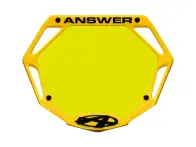 Answer "3D" BMX Race Nummernschild