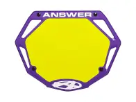 Answer "3D" BMX Race Nummernschild