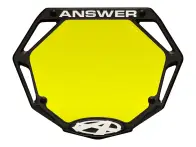 Answer "3D" BMX Race Nummernschild