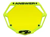 Answer "3D" BMX Race Nummernschild