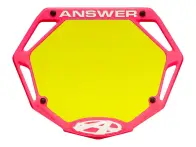 Answer "3D" BMX Race Nummernschild