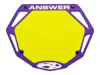 Answer "3D" BMX Race Nummernschild
