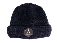 Autum Bikes "Fisherman Leather Patch" Beanie Mütze