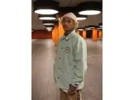 Autum Bikes "Ground Astronauts" Coach Jacke - Turquoise