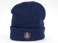 Autum Bikes "Leather Patch" Beanie
