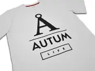 Autum Bikes "Life" T-Shirt - White