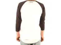 Barons of Trails "TrailsTrailsTrails" 3/4 Longsleeve - White/Black