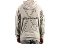Barons of Trails "TrailsTrailsTrails" Hooded Zipper - Grey