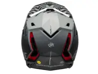 Bell "Full-10 Spherical" Fullface Helmet - Matte Gray/Black Fasthouse