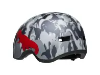 Bell "Lil Ripper" BMX Helm - Gray/Silver Camosausurs