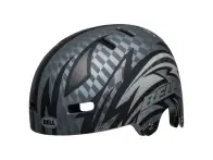 Bell "Local" BMX Helm - Matte Black/Gray Psycho