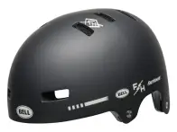 Bell "Local" BMX Helm - Matte Black/White (Fasthouse)