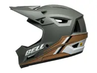 Bell "Sanction 2 DLX MIPS" Fullface Helm - Alpine Matte Dark Gray/Tan