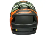 Bell "Sanction 2 DLX MIPS" Fullface Helm - Ravine Matte Dark Green/Orange