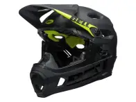 Bell "Super DH" Spherical Fullface Helmet - Matte Gloss Black