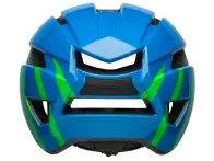 Bell "Sidetrack II Youth" MTB Helmet - Strike Gloss Blue/Green