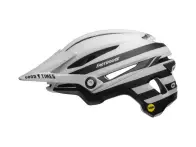 Bell "Sixer Mips" MTB Helm - Fasthouse Stripes Matte White/Black