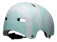 Bell "Span" BMX Helmet - Gloss Ravine White/Blue