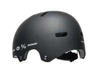 Bell "Span" BMX Helmet - Matte Black/White Fasthouse