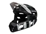 Bell "Super Air R Spherical" Fullface Helm - Fasthouse Matte Black/White