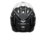 Bell "Super Air R Spherical" Fullface Helm - Fasthouse Matte Black/White