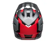 Bell "Super Air R Spherical" Fullface Helm - Matte Gray/Red