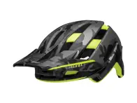 Bell "Super Air Spherical" MTB Helm - Matte Camo/Hi-Viz