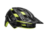 Bell "Super Air Spherical" MTB Helm - Matte Camo/Hi-Viz