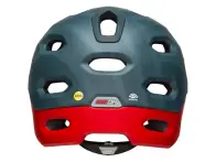 Bell "Super DH" Spherical Fullface Helm - Prime Matte Blue/Crimson