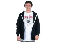 Bone Deth "Thumbs" Hooded Zipper