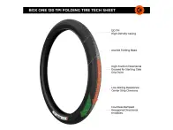 BOX Components "Box One 120 TPI" BMX Race Faltreifen 24"