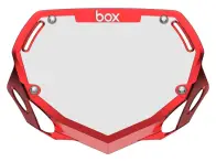 BOX Components "Box Two Chrome" BMX Race Nummernschild