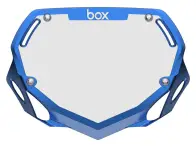 BOX Components "Box Two Chrome" BMX Race Nummernschild