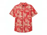 Brixton "Charter Print" Shirt - Casa Red/Oatmilk Floral