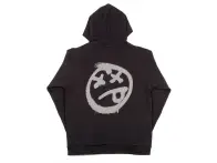 BSD "Acid Face" Hooded Zipper - Black