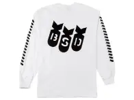 BSD "Bomber" Longsleeve - White