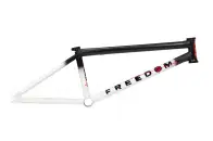 BSD "Freedom" 2020 BMX Rahmen - Black/White Fade