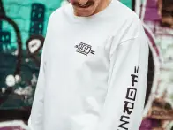 BSD "Gangland" Longsleeve - White