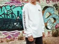 BSD "Gangland" Longsleeve - White